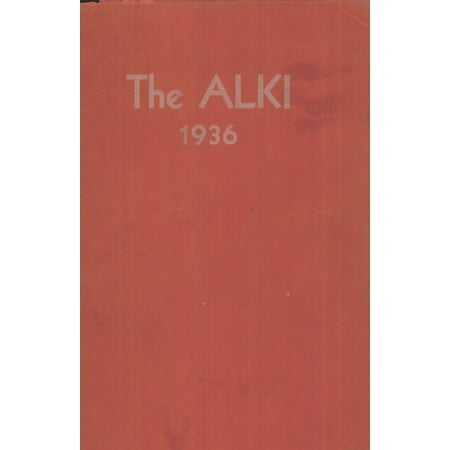 (Custom Reprint) Yearbook: 1936 Vancouver High School - Alki Yearbook (Vancouver, WA)