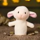 thumbnail image 3 of Animal Hand Puppets for Baby Plush Toys Kids Puzzle Piggy Frog Puppy Lion Monkey Bear Duck Elephant Finger Puppet, 3 of 5