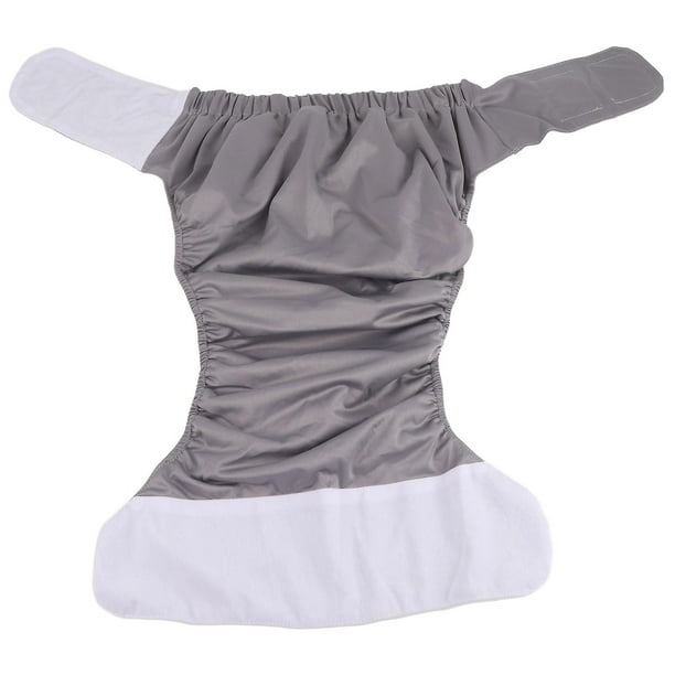 Couche lavable en tissu pour adulte, imperméable et respirante, pour personnes âgées, pour soins d'incontinence, 66,7 cm à 150 cm