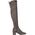 thumbnail image 5 of Ivanka Trump Womens Pelinda Suede Almond Toe Knee High Fashion Boots, 5 of 5