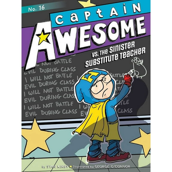 Captain Awesome: Captain Awesome vs. the Sinister Substitute Teacher (Series #16) (Paperback)