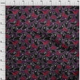thumbnail image 3 of oneOone Cotton Poplin Twill Purple Fabric Halloween Dress Material Fabric Print Fabric By The Yard 56 Inch Wide, 3 of 4