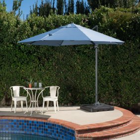 Corliving Deluxe Offset Patio Umbrella Walmart Com Walmart Com