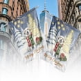 thumbnail image 4 of Merry Christmas Great Pyrenees Snowy Winter with Gifts Tree Decorations House Flag 28x40in Double Sided Pyr Dog Lover Outdoor Decor - 12020, 4 of 5