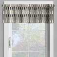 thumbnail image 3 of Ambesonne Black and White Valance & Curtain 3 Pcs Set, Butcher Dream Print, 55"x36", Coconut Charcoal Grey, 3 of 7