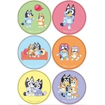 Bluey, Paper Sticker Sheets, 10