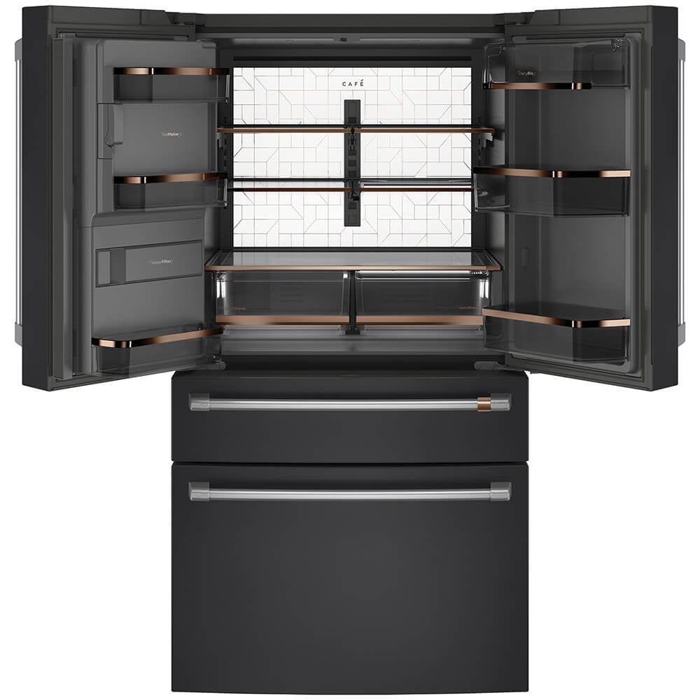 Café CVE28DP3ND1 27.6 Cu. Ft. Black 4-Door French Door Refrigerator