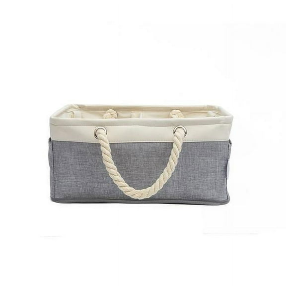 Canvas Caddy with rope handles