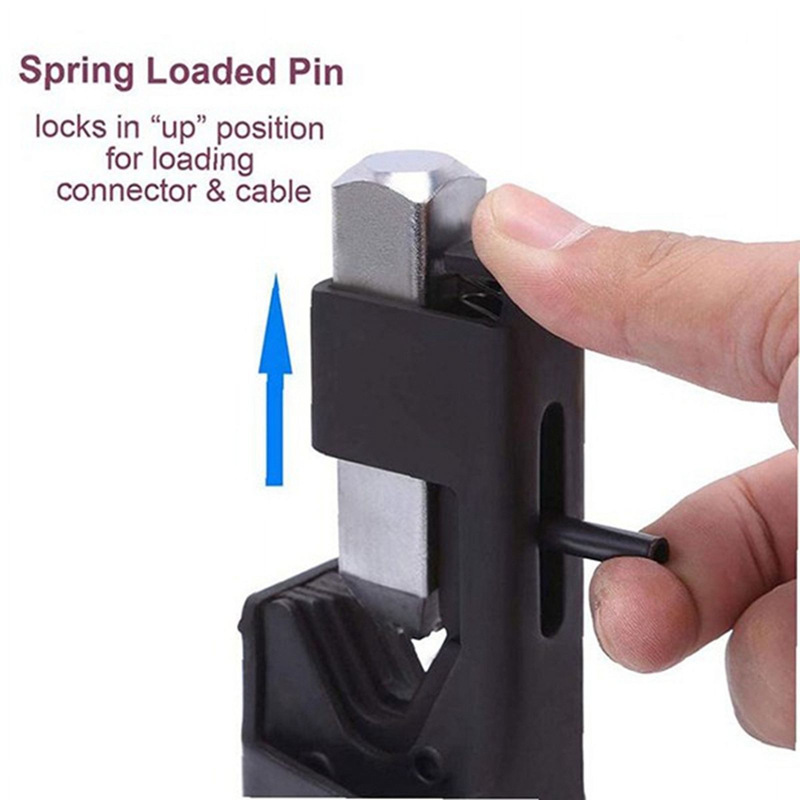 Hand Tools, Cable Lug Crimping Tool, Hammer Lug Crimper Battery Terminal Wire Soldering Cable Crimping Tool AWG 6 to 3/0