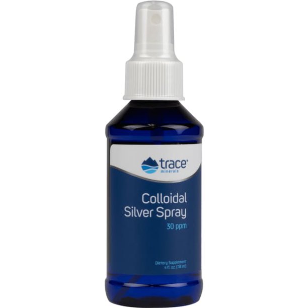 Trace Minerals Pure Colloidal Silver 30 ppm 4 fl oz Liq