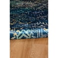 thumbnail image 4 of Contemporary Home Living 2.25' x 3.25' Diamond Rectangular Area Throw Rug - Navy Blue and Teal Blue, 4 of 7