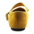 thumbnail image 4 of Ollio Women's Shoes Faux Suede Casual Mary Jane Light Ballet Flats F56SU, 4 of 6
