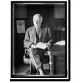 thumbnail image 2 of Historic Framed Print, BURLESON, ALBERT SIDNEY. REP. FROM TEXAS, 1899-1913; POSTMASTER GENERAL, 1913-1921. AT DESK, POST OFFICE DEPARTMENT, 17-7/8" x 21-7/8", 2 of 9