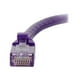 C2G 6 ft Ethernet Cat6 6ft Câble - Sans Blindage (UTP) - Violet - Câble de Raccordement - RJ-45 (M) à RJ-45 (M) - - UTP - CAT 6 - Sans Accrochage, Brins - Violet – image 3 sur 4