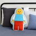 thumbnail image 6 of Official Lego Figure Shaped Cushion Pillow | Reversible Toy Design Stuffed Plush Cushion | Perfect For Bedroom Or Playroom Décor | 15x10", 6 of 7