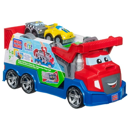 Mega Bloks Tiny 'n Tuff Race 'n Chase Rig Play Set