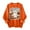 Orange-Halloween Shirts, variant on Inverlee Women's Halloween Sweatshirts Plus Size Pumpkin Ghost Graphic T-shirt Classic Crewneck Sweatshirt Long Sleeve Tunic Pullover Tops Halloween Costumes