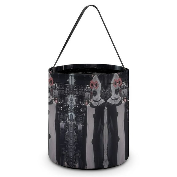 Art The Clown Halloween Candy Bag, Trick Or Treat Bags - Light Candy Buckets & Tote Bags for Halloween Parties