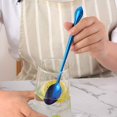 thumbnail image 2 of Iced Tea Spoon Set for 12 Coffee Spoon 7.9 -Inch Stainless Steel Spoon Set Ice Cream Spoon Long Spoon Dessert Spoon Milkshake Spoon-Blue, 2 of 7