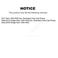 thumbnail image 2 of Kugel Front Left (Driver Side) CV Axle Drive Shaft Complete Assembly & Intermediate Kit for Car Dodge Ram 1500 4WD KCV-100191, 2 of 11