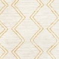 thumbnail image 3 of Well Woven Kennedy Chevron Area Rug, 4' x 4', Cotton Fringe For Authentic Look, Super Soft Pile, Durable, Easy To Clean, 3 of 8