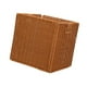 thumbnail image 4 of Cesta de almacenamiento plegable de contenedor de contenedores de almacenamiento Canasta de ratán de imitación plegable para encimera de cocina, 4 of 9