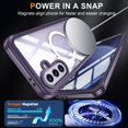 thumbnail image 4 of GANGXUN Magnetic Case for Samsung Galaxy A56 – Full-Body Protective Cover with Built-In Screen Protection,Drop-Resistant, 4 of 4