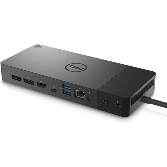 Restored Dell WD22TB4 Thunderbolt 4 Dock (P/N WD22TB4)  40 Gbps USB-C/USB-A Docking Station with 180 W Adapter, HDMI & DisplayPort Cables (Refurbished)