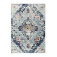 thumbnail image 2 of 2â€™ x 6â€™ Blue Distressed Medallion Area Rug, 2 of 8