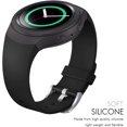 thumbnail image 2 of Correa de repuesto deportiva de silicona suave para Samsung Gear S2, compatible únicamente con la versión SM-R720 y SM-R730 del reloj inteligente Samsung Gear S2, 2 of 5