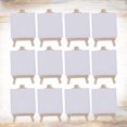 thumbnail image 3 of Qumonin Small Wooden Easel & Canvas Set - 12pcs, 3 of 5