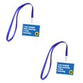 thumbnail image 1 of Portatarjetas De Exención Con Cordón, Portatarjetas De Identificación, Funda Protectora Para Viajes, Compras, Escuela, Oficina 2 Uds. Kearding HA043903-02, 1 of 6