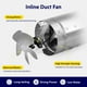 thumbnail image 2 of Sistema de escape Inline Booster iPower de 4 pulgadas, 100 CFM, HVAC, 110 V, 2 of 6