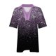 thumbnail image 5 of Camiseta de Manga Corta Impresa Casual para las Mujeres, Camisetas Cortas para las Mujeres Primavera Verano, 5 of 5