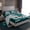 Gray Green, variant on jejeloiu Rugby Game Lover Twin Sheet Sets,Gray Sport Helmet Bedding For Football Gamer 3pcs