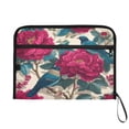 thumbnail image 7 of Organ Folder 14.2 x 0.8 x 10.6 Inches 13 Separate Pockets A4 Size Documents Folder A Sort Storage File Manager For The Home Office Flowers and Bird, 7 of 7