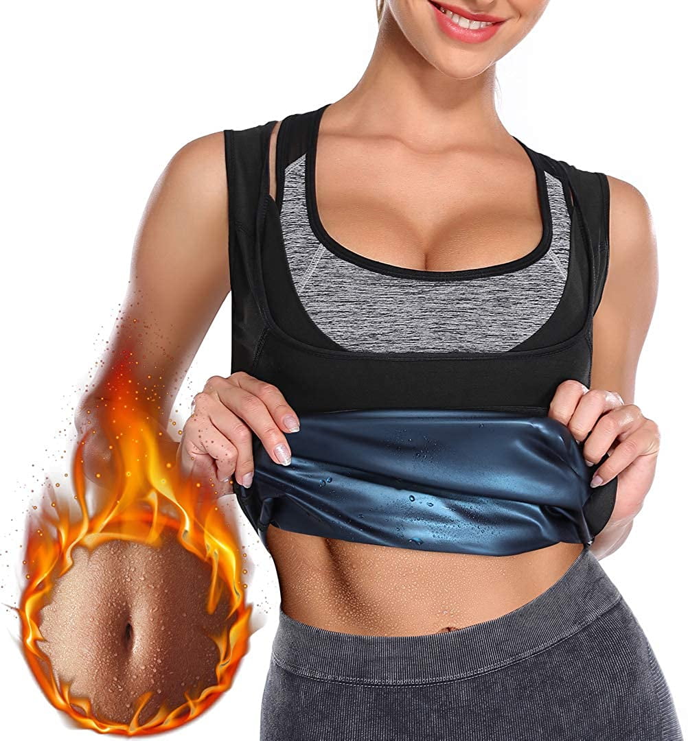 Wulofs Tank Top Fitness Sport Women Fitness Corset Body Shaper Vest Waist Trainer Workout Slimming 