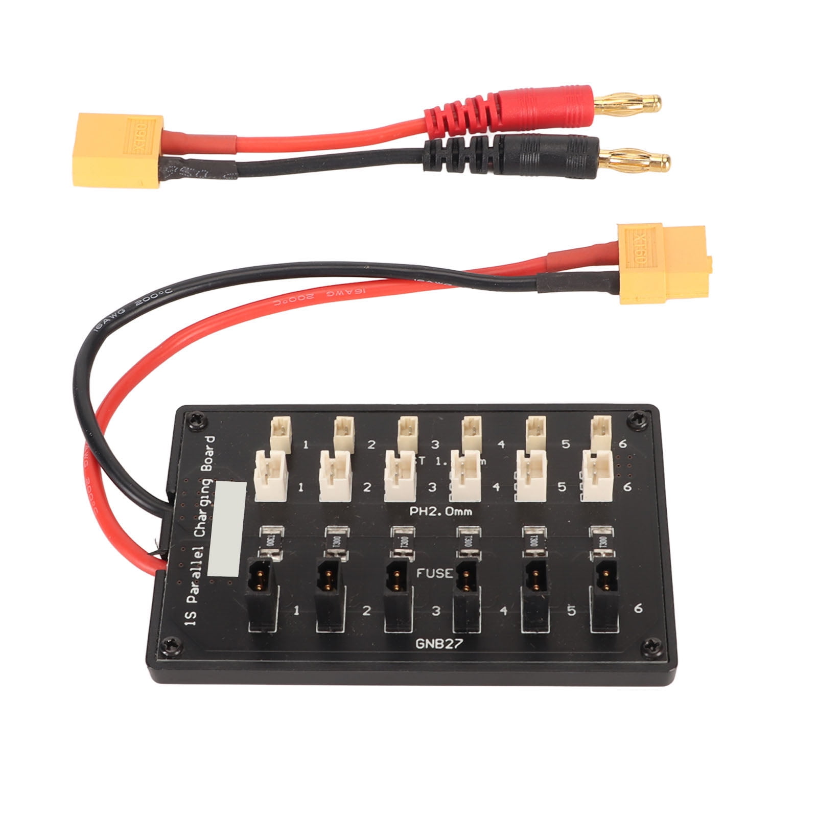 RC Lipo Battery Parallel Charging Board, Parallel Charging Board Two