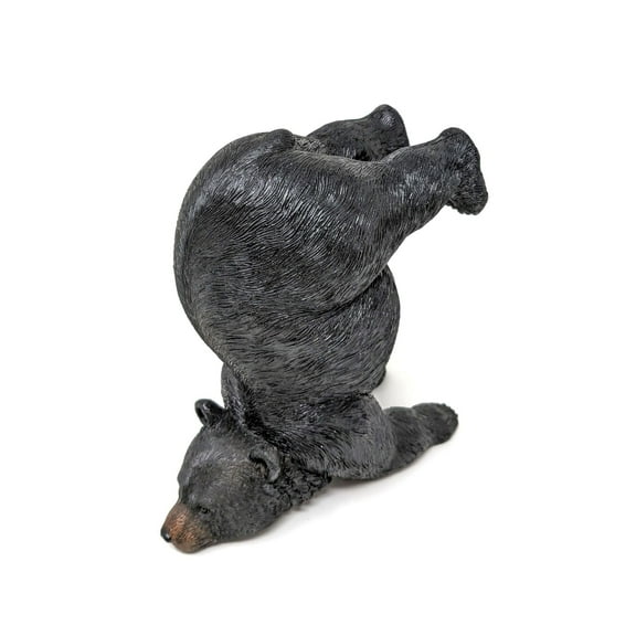 Zen Yoga Bear Figurine - Relaxing Animal Statue - Meditative Bear Decor for Nature Lovers - Zen Bear Sculpture for Home Decor Peaceful Bear Figurine for Meditation Room
