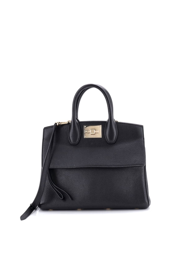 Pre-Owned Studio Satchel Leather Small By Rebag