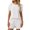 White, variant on HexaHive Women's Casual Solid Color Pajama Set - Knit, Two-Piece, Comfortable for Lounging and Sleep