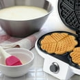 thumbnail image 5 of 1000 W Waffle Machine for Love Heart Waffles Maker with Double Plate Temperature Control Non Stick Coating Cable Storage, 5 of 5