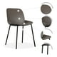 thumbnail image 4 of Set 4 Sillas Noto Plastico para Comedor, Cocina o Jardin con Base de Metal Mundo In  Noto, 4 of 9