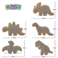 thumbnail image 2 of Dinosaur Chicken Nugget Pillow Plush Toys, Soft Dino Stuffed Animals Dolls, Birthday Gifts For Kids Girls Boys, 2 of 4