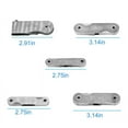 thumbnail image 3 of Jauge de Rayon en Acier Inoxydable, Outil de Mesure d'Arc Interne Externe Concave Portable Ensemble de Jauge de Rayon (5 Pcs), 3 of 7