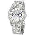 thumbnail image 1 of 96C109 Men's Crystals Quartz Silver Dial Steel Bracelet Watch, 1 of 4