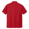 thumbnail image 5 of Yellow Rooster Men's Diamond Jacquard Male Polo T-Shirt Rich Red L, 5 of 5