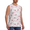 thumbnail image 2 of Balery Cute Bow Tie Camisetas sin mangas para hombre, absorbe la humedad y protege contra el mal olor.-Small, 2 of 7