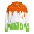thumbnail image 2 of Kiijoy Toddler Boys Hoodie Casual Active Pullover Sweatshirt for Kids, Orange, Sizes 4-5T, 2 of 4