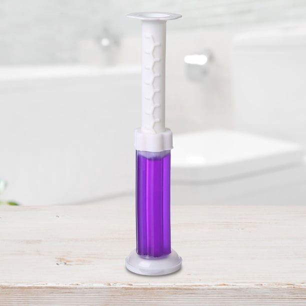 Flower Toilet Cleaner Gel Desodorante Ambientador Aguja Detergente (Lavanda)
